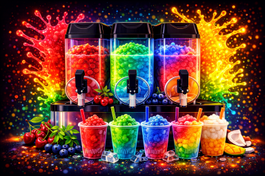 Bunte Slushy-Sorten