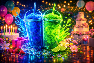 Slushy- und Drink-Angebot für private Feiern