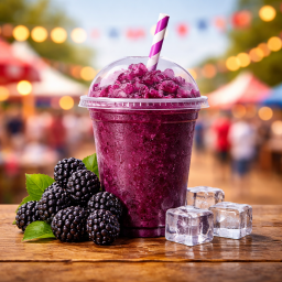 Brombeere Slushy