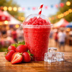 Erdbeere Slushy