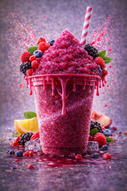 Frozen Berry Garden