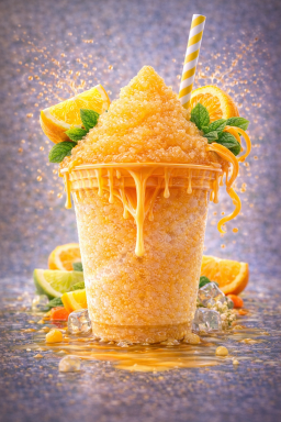 Icy Orange Twist