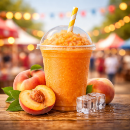 Pfirsich Slushy